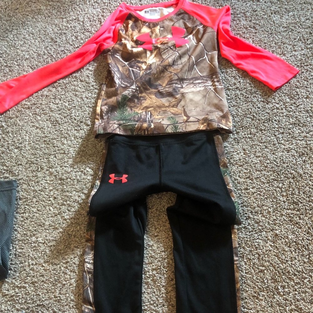 Girls Under Armour Cano set